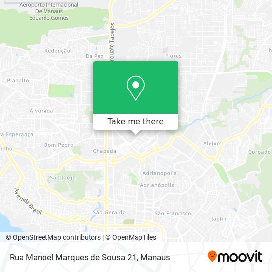 Rua Manoel Marques de Sousa 21 map
