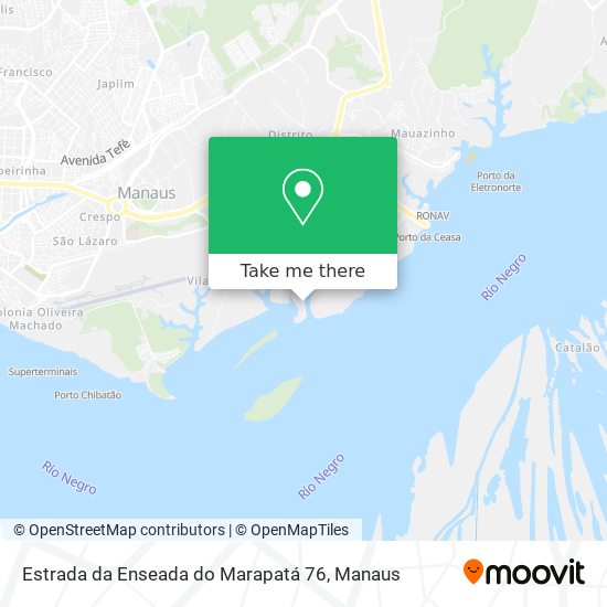 Estrada da Enseada do Marapatá 76 map