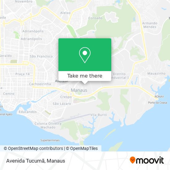 Avenida Tucumã map