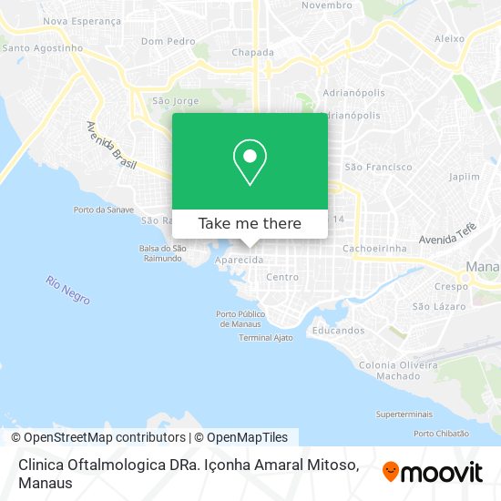 Clinica Oftalmologica DRa. Içonha Amaral Mitoso map