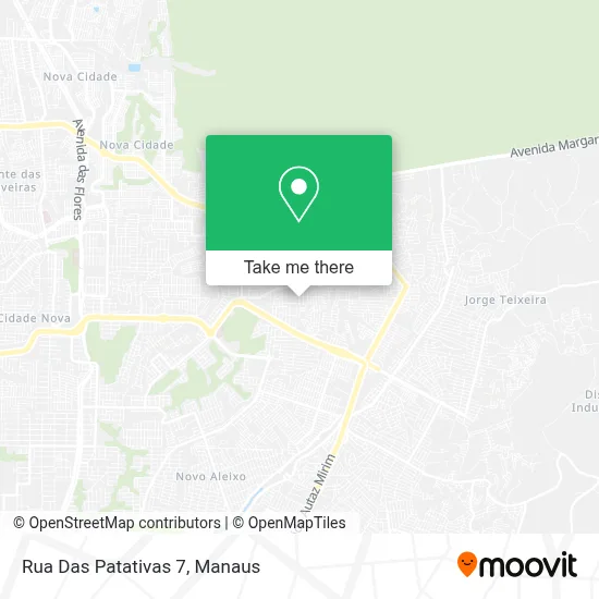Rua Das Patativas 7 map