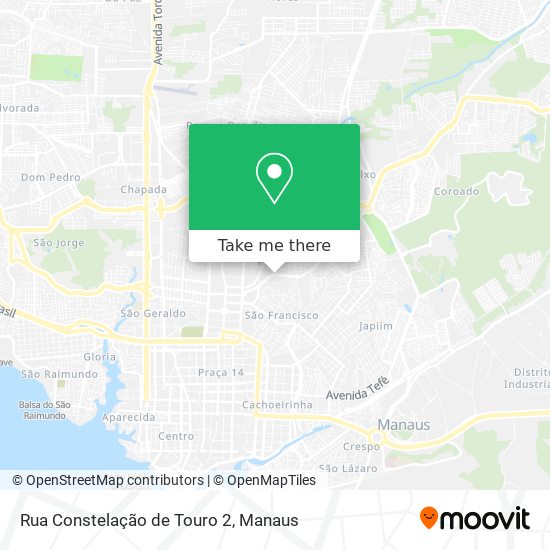Rua Constelação de Touro 2 map