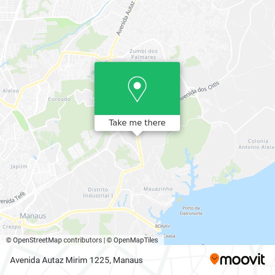 Avenida Autaz Mirim 1225 map