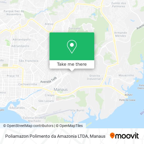 Poliamazon Polimento da Amazonia LTDA map