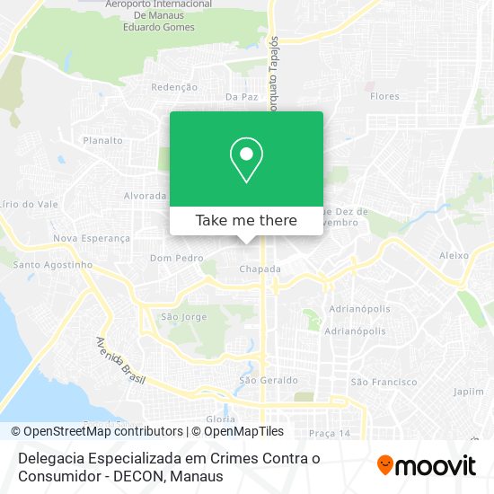 Delegacia Especializada em Crimes Contra o Consumidor - DECON map