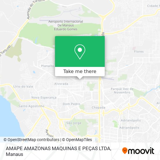 AMAPE AMAZONAS MAQUINAS E PEÇAS LTDA map