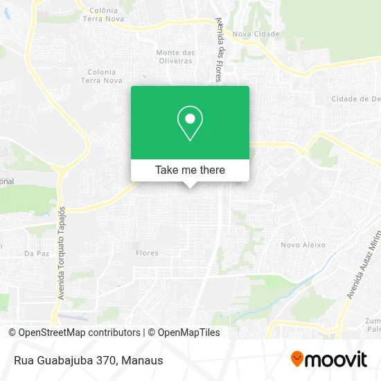 Rua Guabajuba 370 map