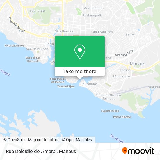 Rua Delcídio do Amaral map