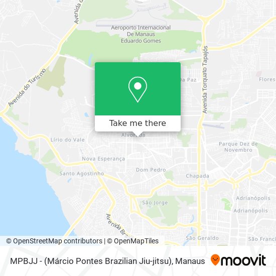 MPBJJ - (Márcio Pontes Brazilian Jiu-jitsu) map