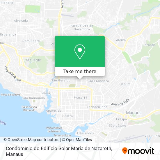 Condomínio do Edifício Solar Maria de Nazareth map