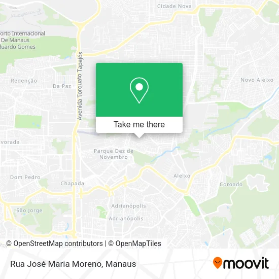 Rua José Maria Moreno map