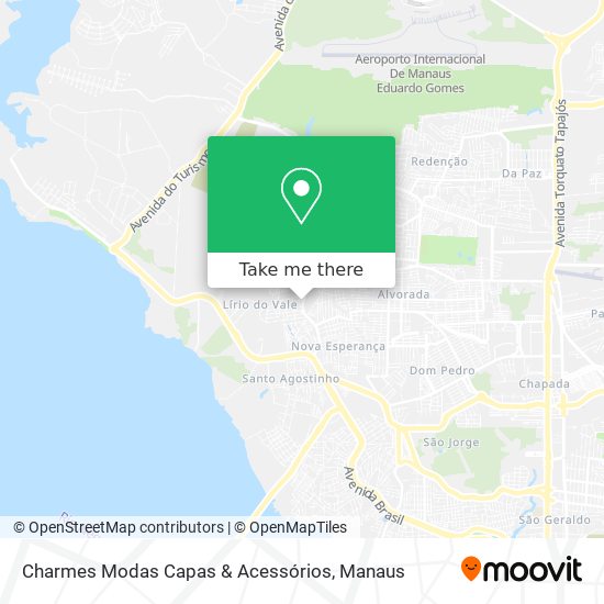 Charmes Modas Capas & Acessórios map