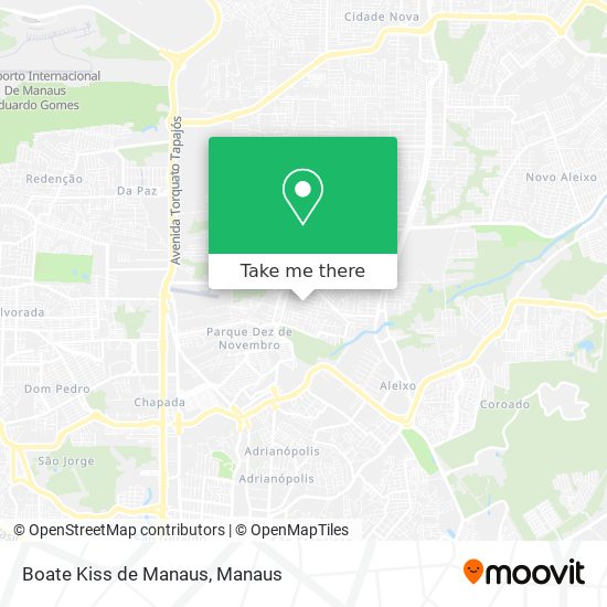 Mapa Boate Kiss de Manaus