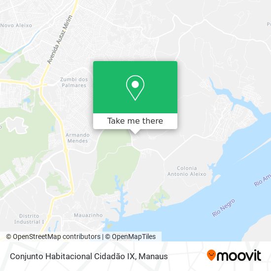 Conjunto Habitacional Cidadão IX map
