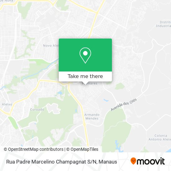 Rua Padre Marcelino Champagnat S / N map