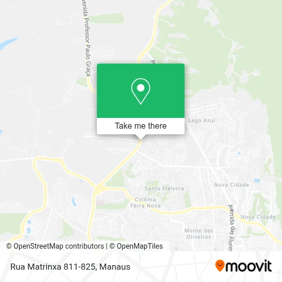 Rua Matrinxa 811-825 map