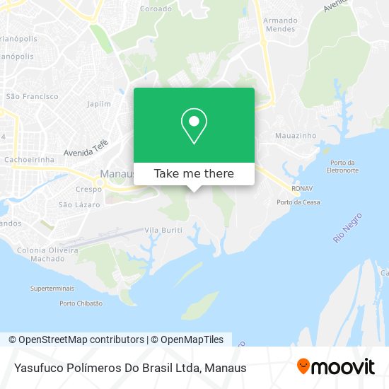 Yasufuco Polímeros Do Brasil Ltda map