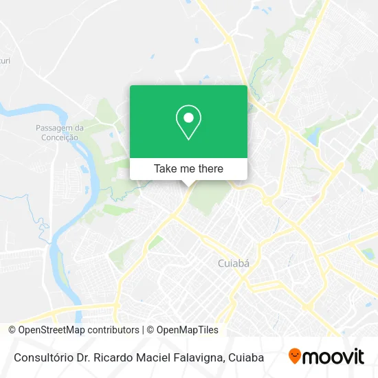 Consultório Dr. Ricardo Maciel Falavigna map