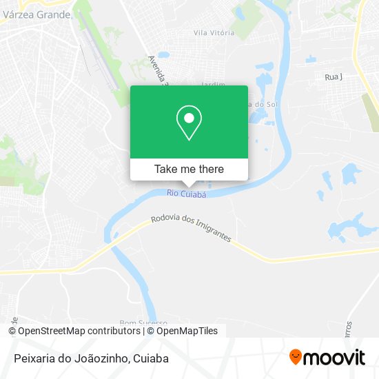 Peixaria do Joãozinho map