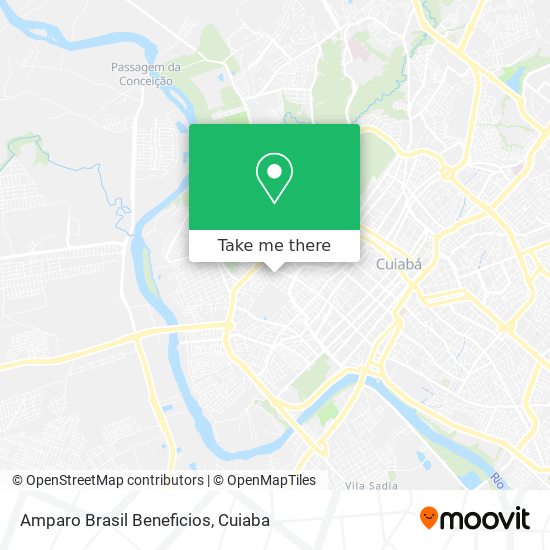 Amparo Brasil Beneficios map