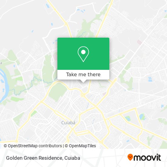 Golden Green Residence map
