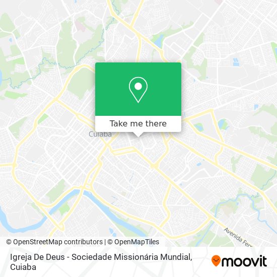 Igreja De Deus - Sociedade Missionária Mundial map