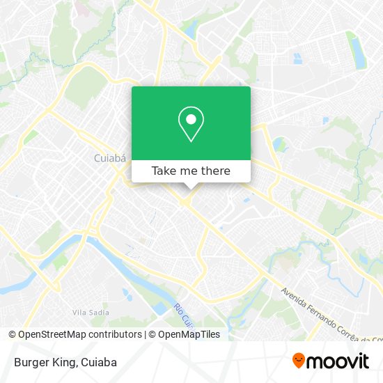 Burger King map