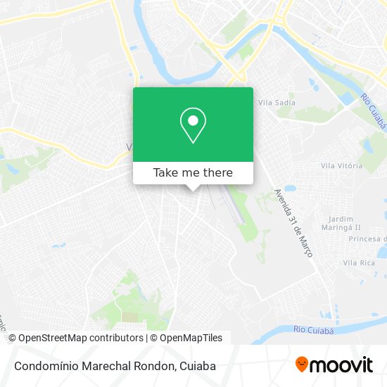 Condomínio Marechal Rondon map