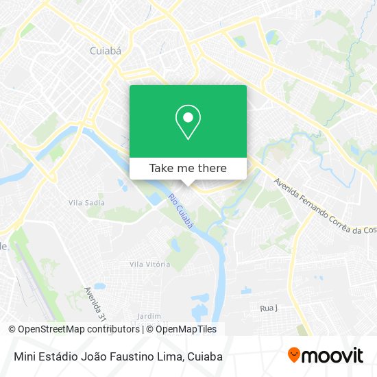 Mini Estádio João Faustino Lima map