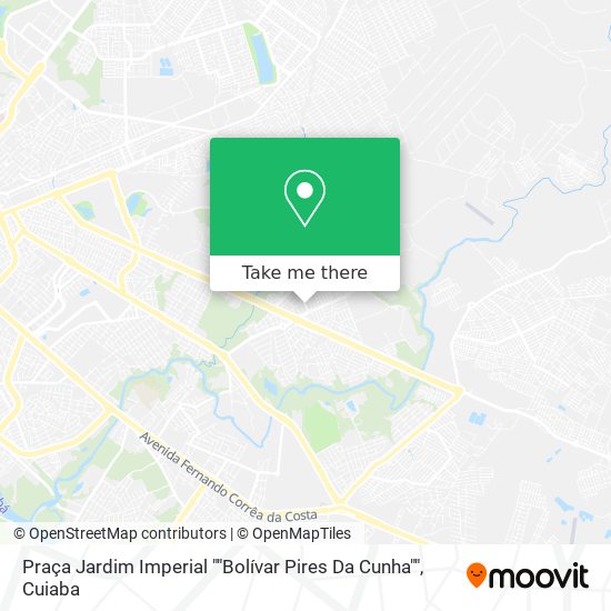 Praça Jardim Imperial ""Bolívar Pires Da Cunha"" map