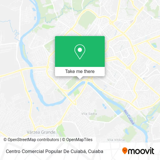 Centro Comercial Popular De Cuiabá map