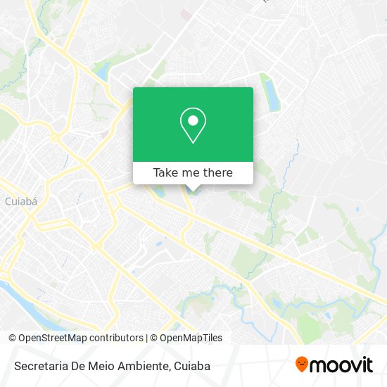 Secretaria De Meio Ambiente map