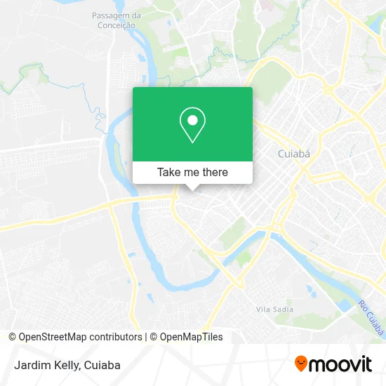 Jardim Kelly map