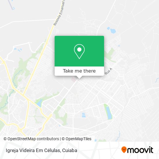 Mapa Igreja Videira Em Células