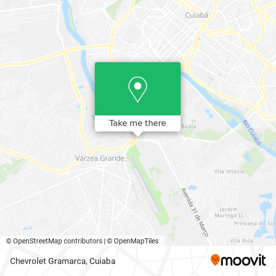 Chevrolet Gramarca map