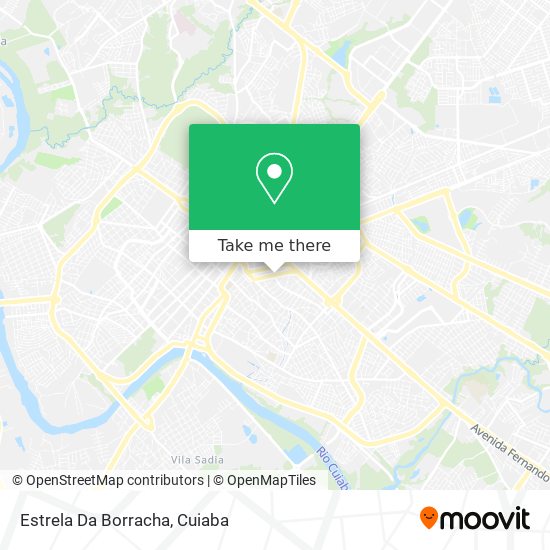 Estrela Da Borracha map