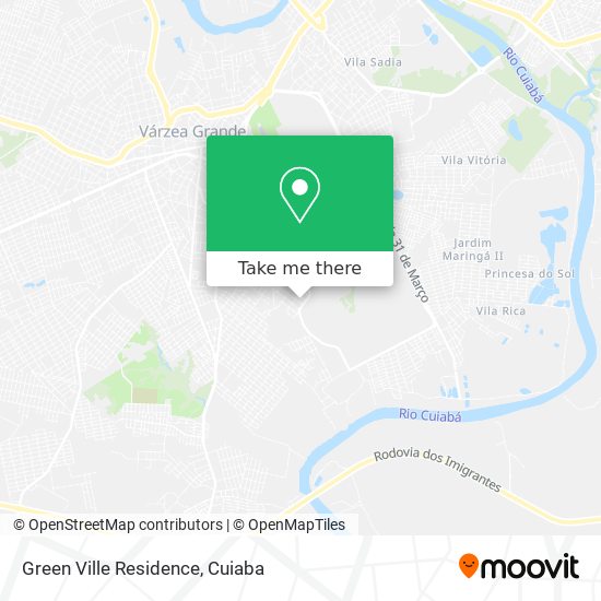 Green Ville Residence map