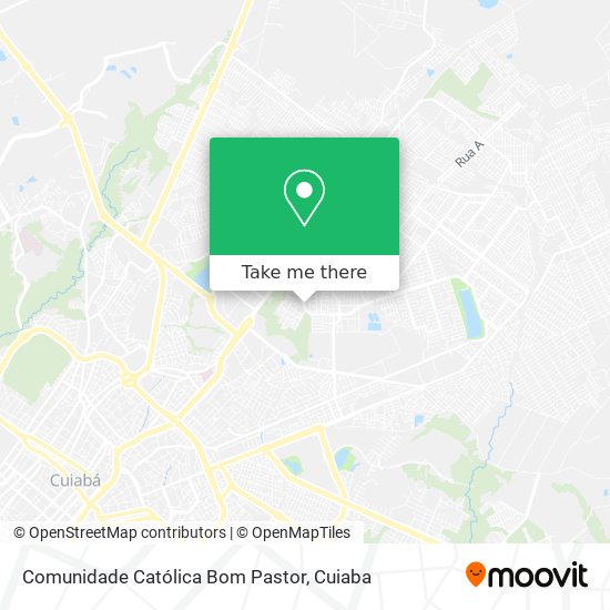Comunidade Católica Bom Pastor map