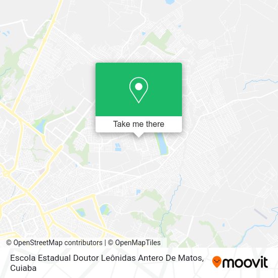 Escola Estadual Doutor Leônidas Antero De Matos map
