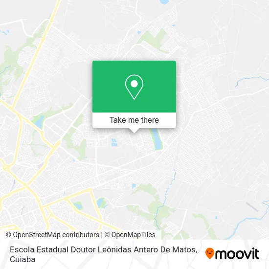 Escola Estadual Doutor Leônidas Antero De Matos map