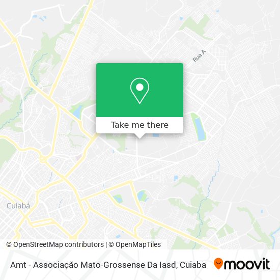 Amt - Associação Mato-Grossense Da Iasd map