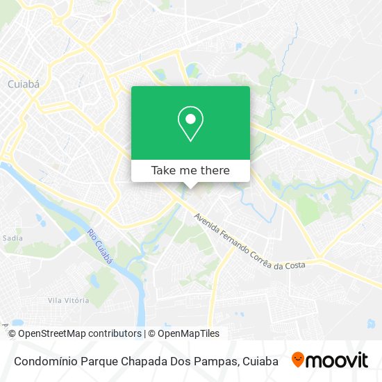 Condomínio Parque Chapada Dos Pampas map