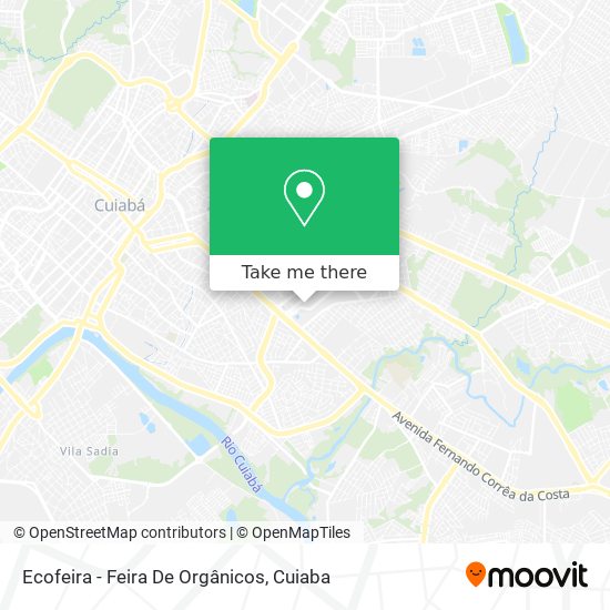 Ecofeira - Feira De Orgânicos map