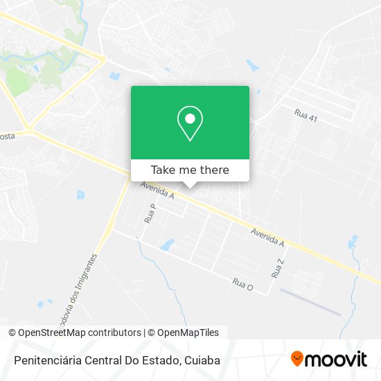 Penitenciária Central Do Estado map