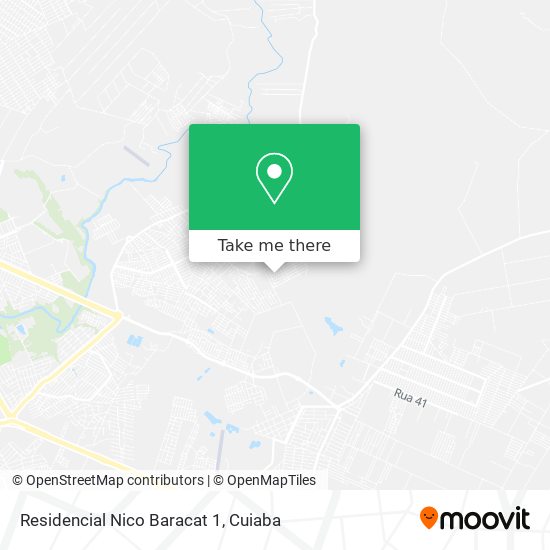 Residencial Nico Baracat 1 map