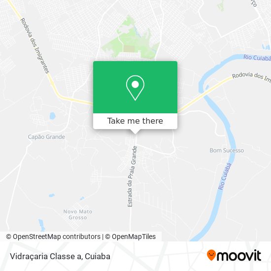 Vidraçaria Classe a map