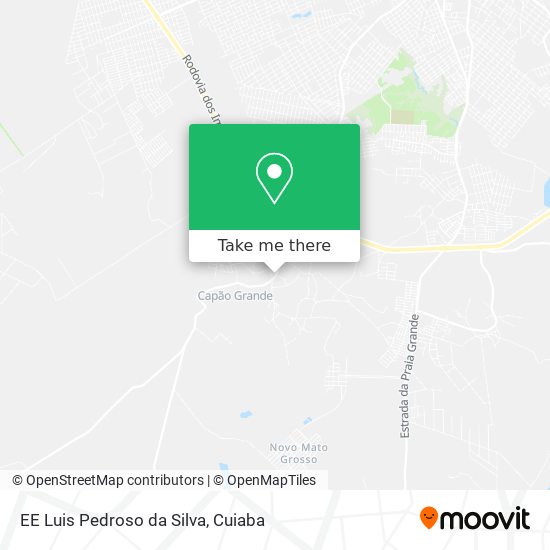 EE Luis Pedroso da Silva map