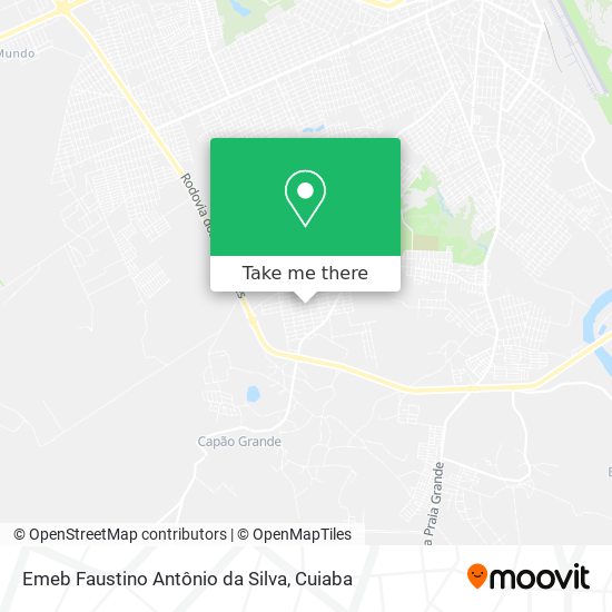 Emeb Faustino Antônio da Silva map