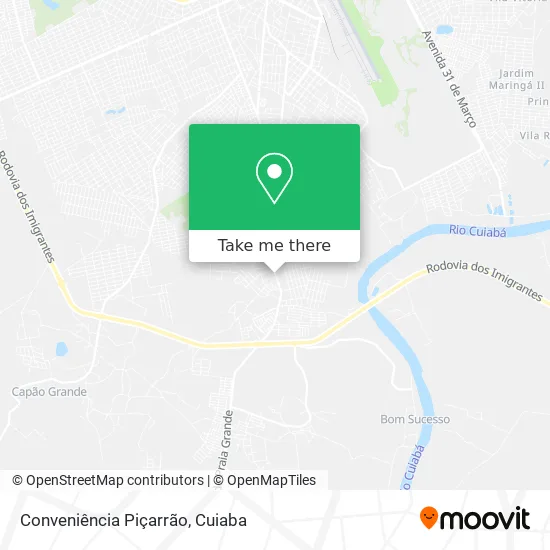 Conveniência Piçarrão map