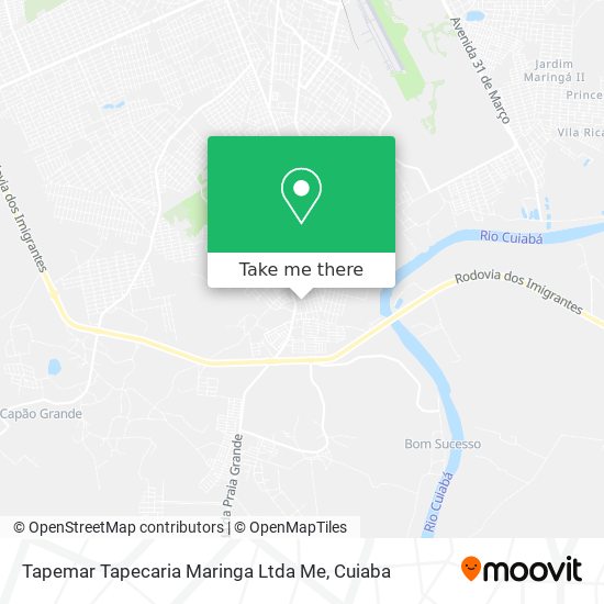 Tapemar Tapecaria Maringa Ltda Me map